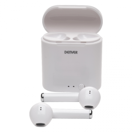AURICULARES DENVER TWE-36 MK3 BLANCO