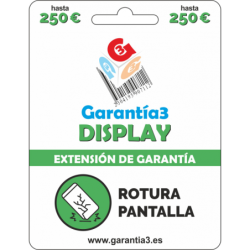 GARANTIA DISPLAY PANTALLAS...