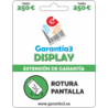 GARANTIA DISPLAY PANTALLAS G3 HASTA 250€