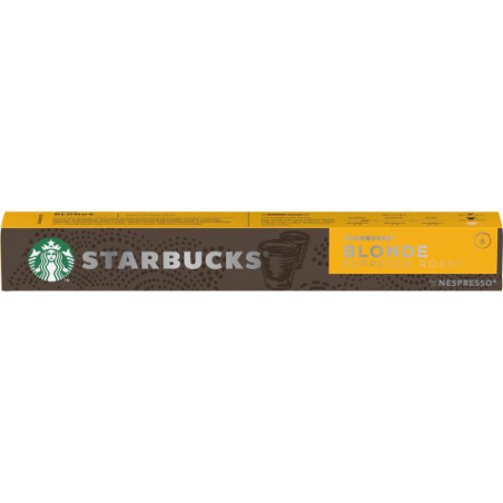 ESTUCHE NESPRESSO STARBU.BLONDE ESPRESSO 10CAP