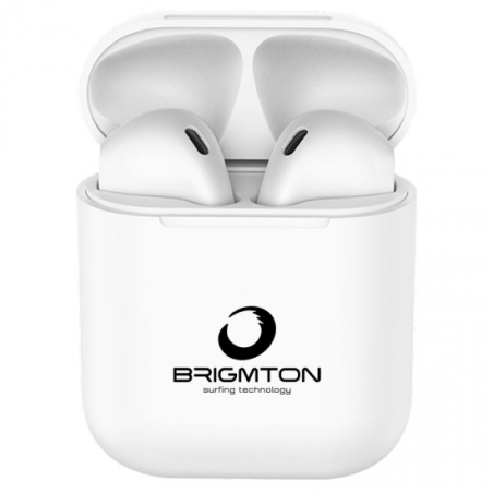 AURICULARES BRIGMTON BML-19 BLUETOOTH BLANCO
