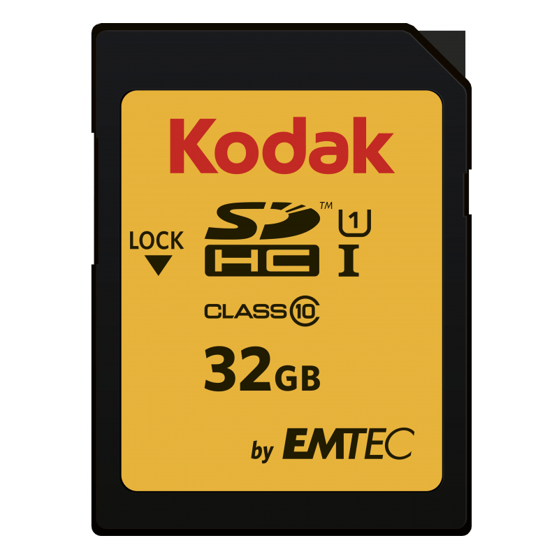 TARJ. MEM. KODAK SD 32GB UHS-I U1 V10