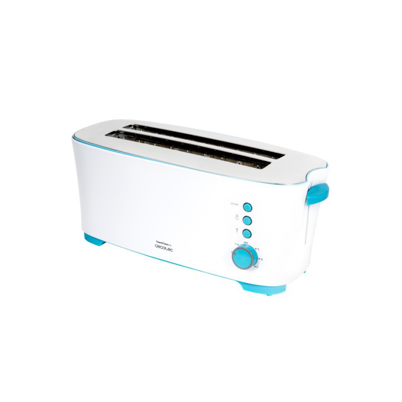 TOST. CECOTEC TOAST&TASTE 2R LARGO 1350W 03029 BCO