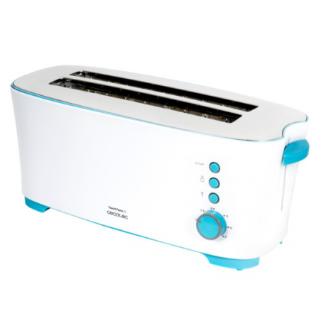TOST. CECOTEC TOAST&TASTE 2R LARGO 1350W 03029 BCO
