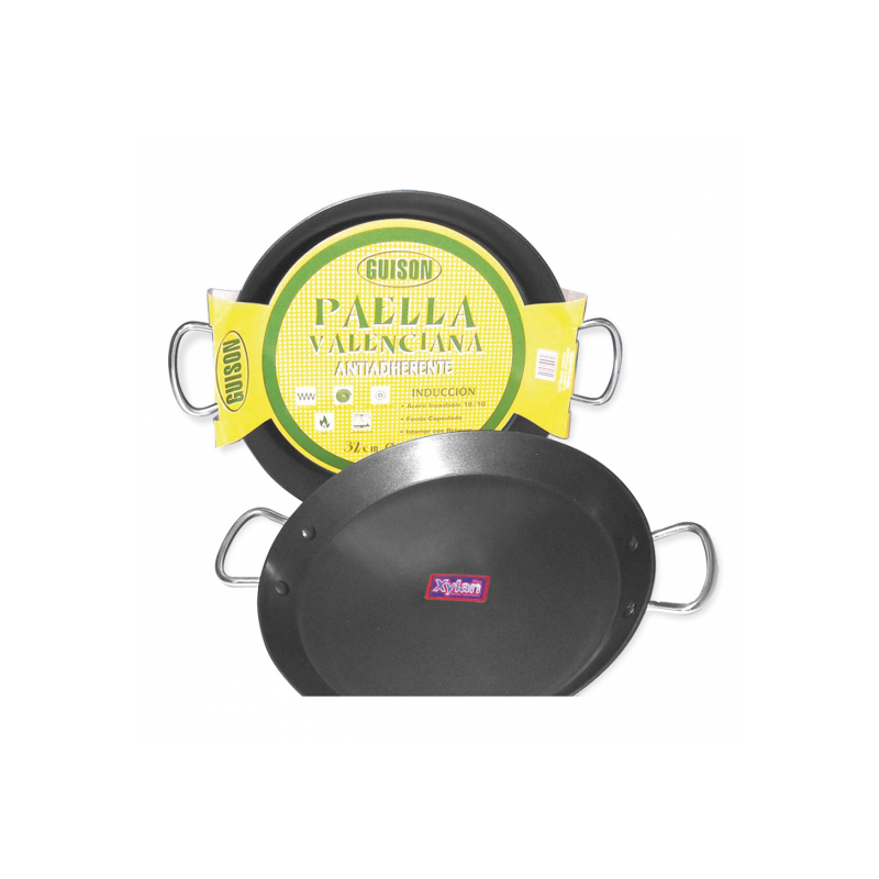 PAELLERA GUISON 36CM INOX INDUCCION ANTIADHERENTE