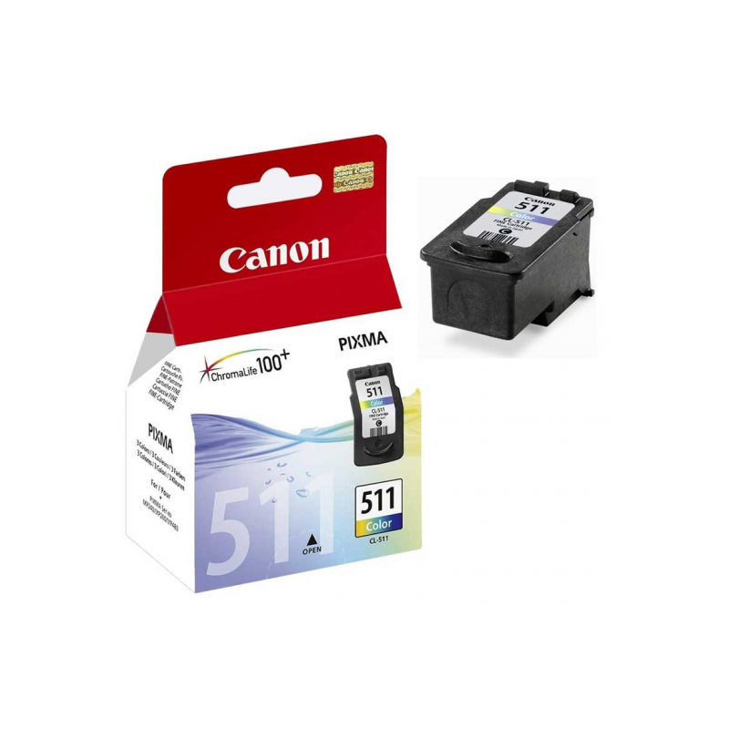 TINTA CANON CL-511 COLOR 2972B001/009