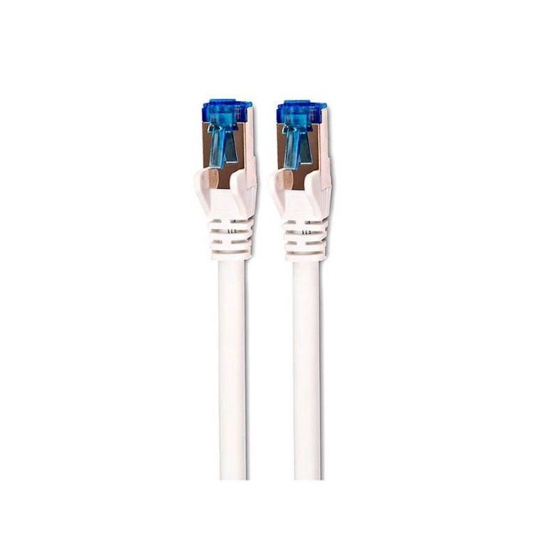 LATIGUILLO DCU CAT6A STP BLANCO/AZUL 1m