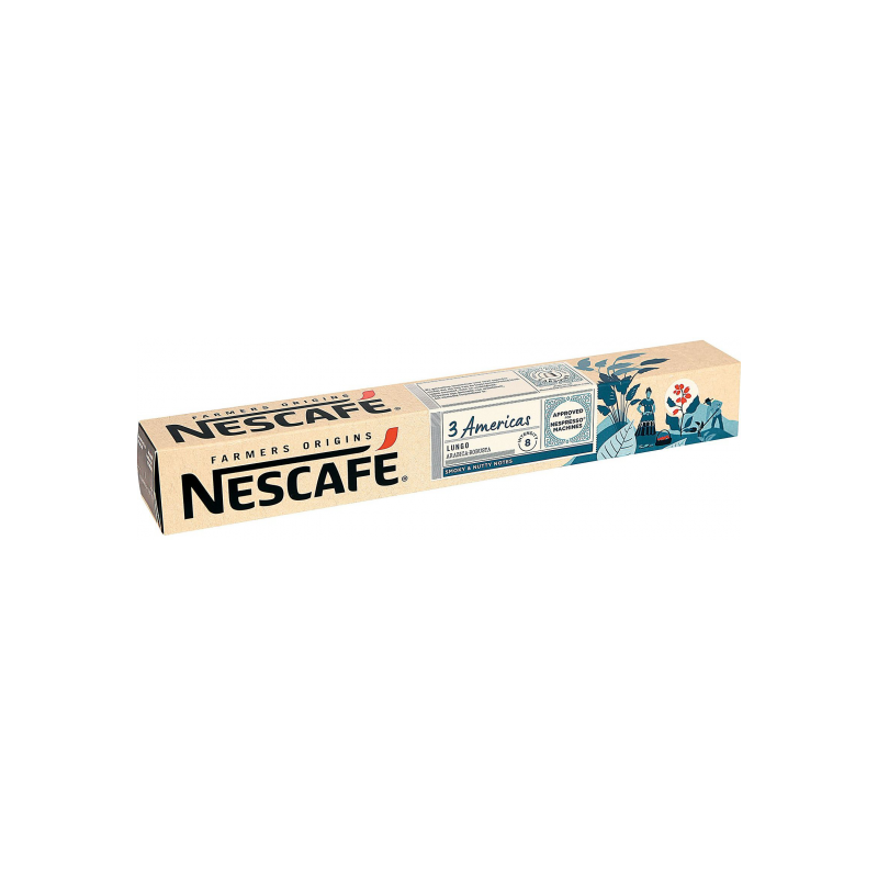 ESTUCHE NESPRESSO NESCAFE 3 AMERICAS 10CAP