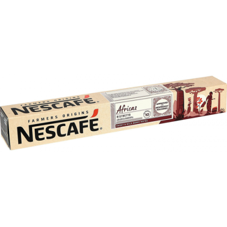 ESTUCHE NESPRESSO NESCAFE AFRICAS 10CAP