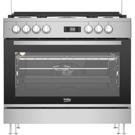 COCI. BEKO GM15321DXNS 5F 90CM GAS INOX