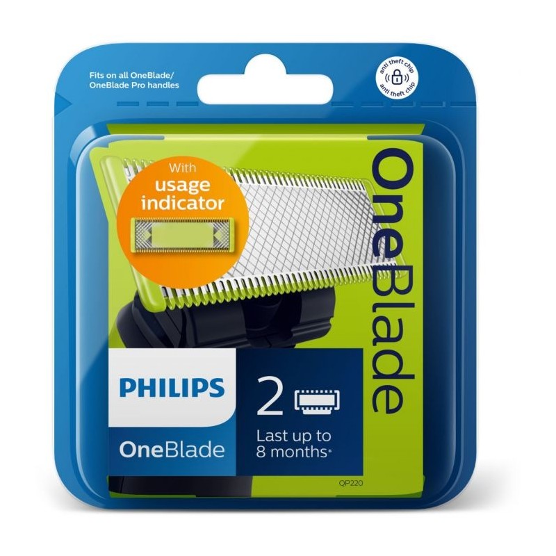 ACC. PHILIPS QP220/55 RECAMBIO CUCHILLAS ONEBLADE