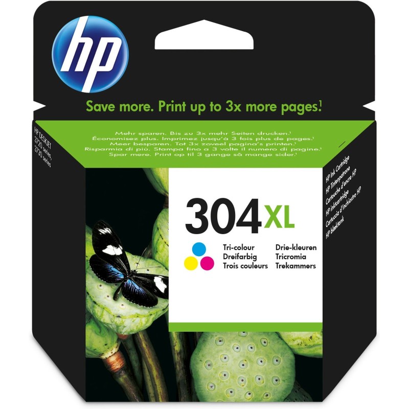 TINTA HP 304XL TRICOLOR N9K07AE