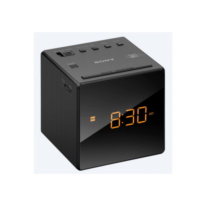 RAD/REL SONY ICFC1B BLACK