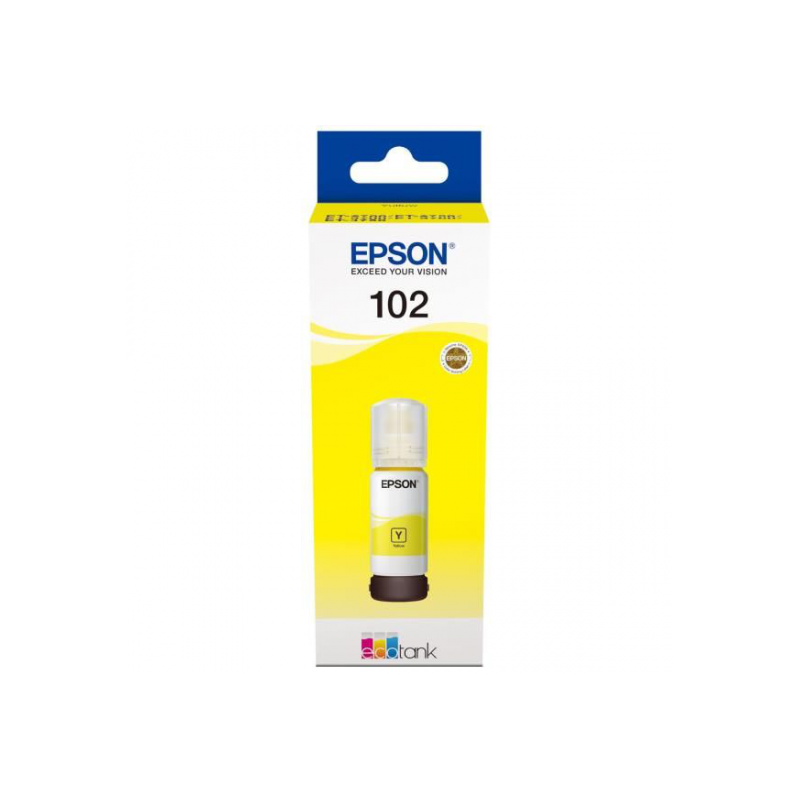 TINTA EPSON 102 ECOTANK AMARILLA C13T03R440