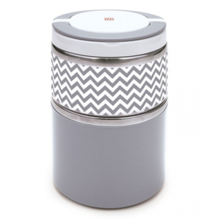 TERMO SOLIDOS IRIS 8343I DOBLE INOX 09,L GRIS