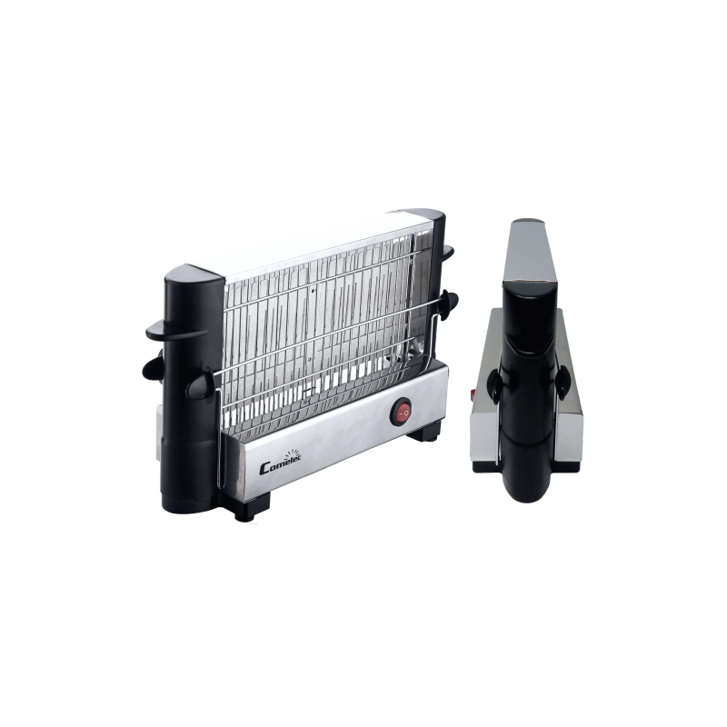 TOST. COMELEC TP7714 VISTO INOX/NEGRO 800W
