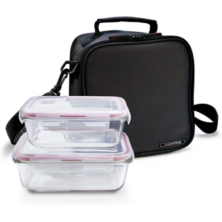 BOLSA TERMICA IRIS 9243TX NEGRA 570+840 ML