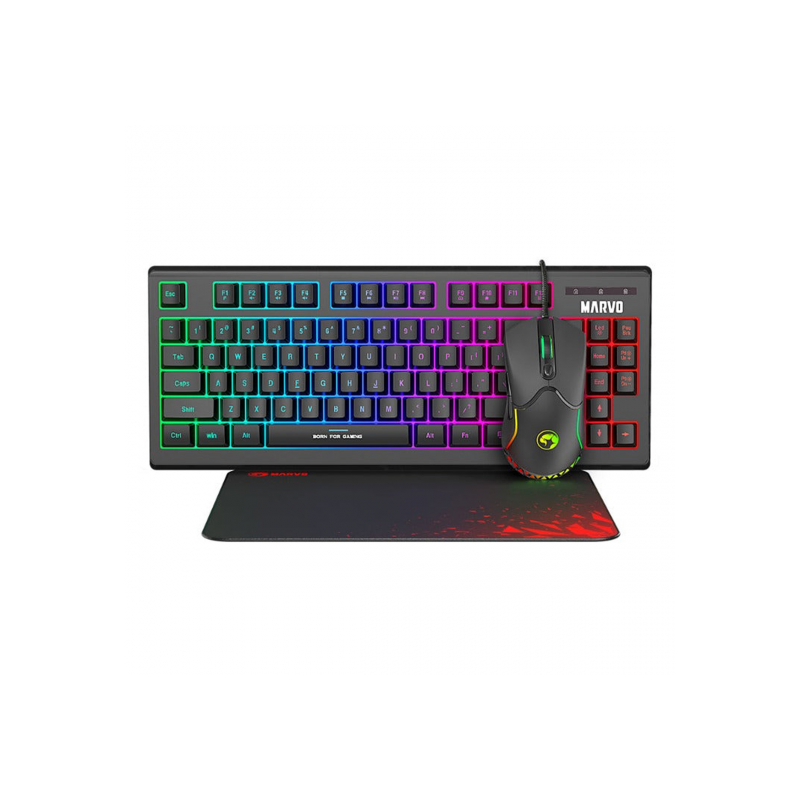 TECLADO + RATON MARVO CM310 WH SP CABLE