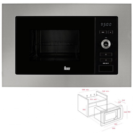 MICR. TEKA MWE225FI 581515 GRILL CON MARCO 20L