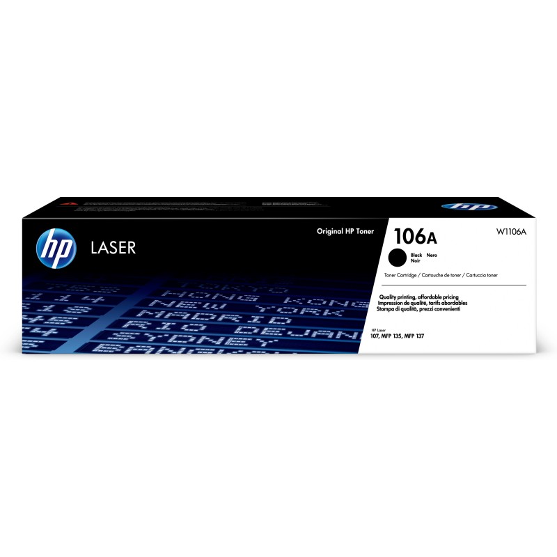 TONER HP 106A NEGRO W1106A
