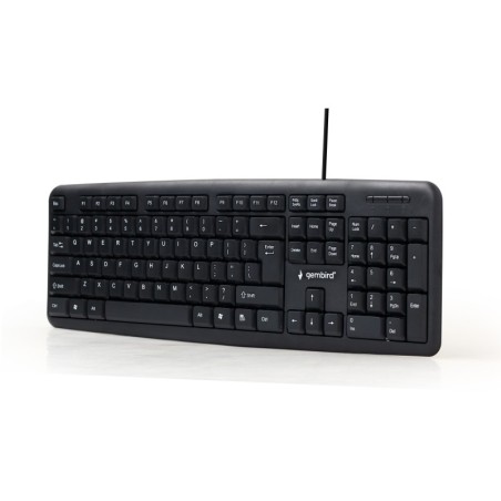 TECLADO LOGITECH GEMBIRD USB NEGRO PE1032024