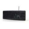 TECLADO LOGITECH GEMBIRD USB NEGRO PE1032024