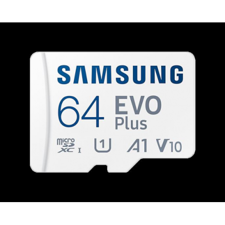TARJ. MEM. SAMSUNG MICRO SD64GB EVO PLUS