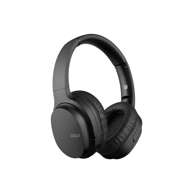 AURICULARES DCU ANC BLUETO DIADEMA + JACK NEGRO