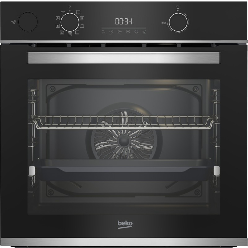HORNO BEKO BBIS13300XPE 72L CRISTAL NEGRO PIROL.