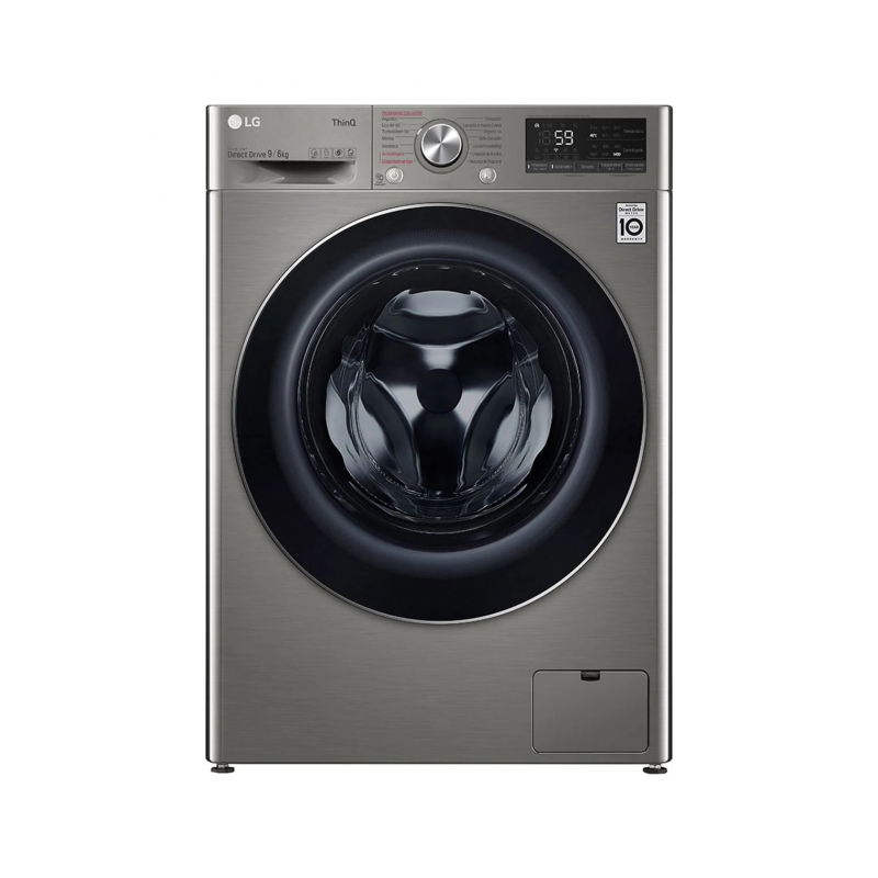 LVD.SEC. LG F4DV5009S2S 9/6K 1400R INOX ECOHIB B/E