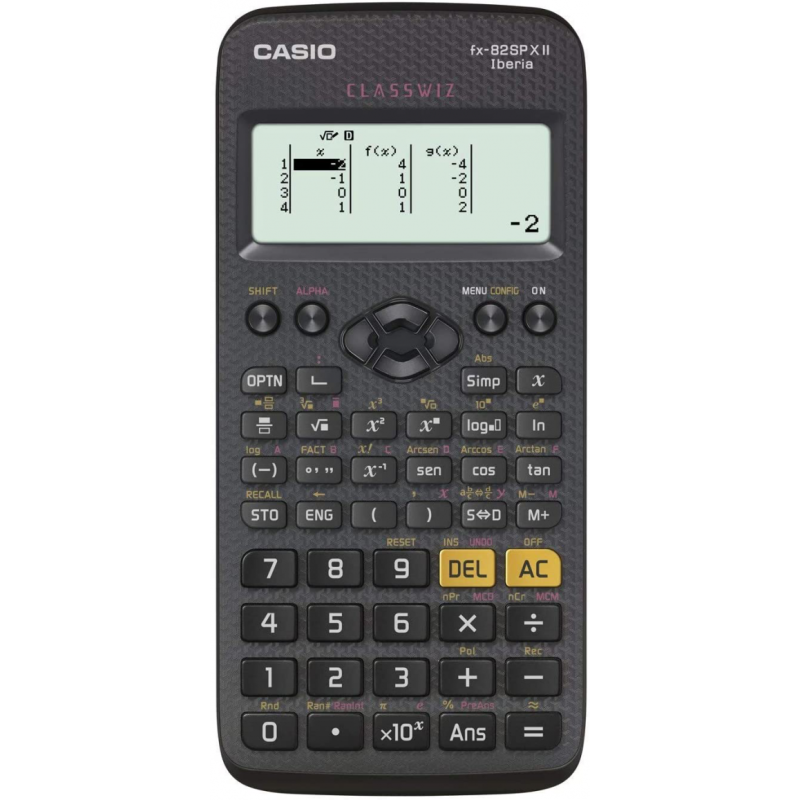 CALCULADORA CASIO FX-82 SP X II IBERIA CLASSWIZ